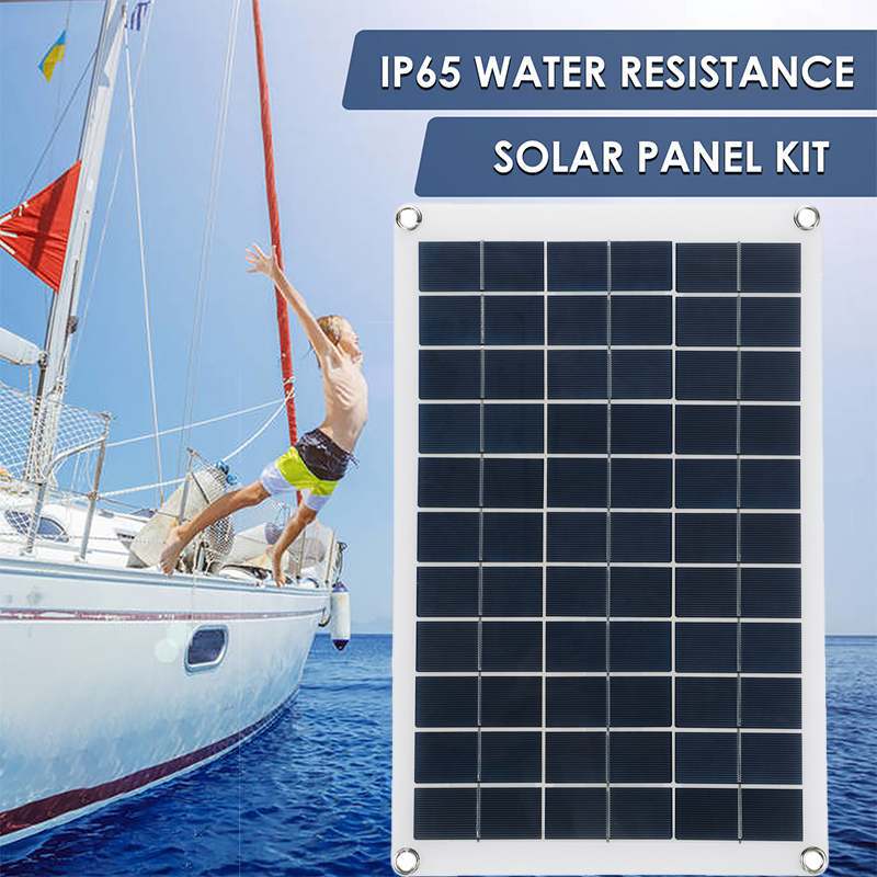 8W Solar Panel Dual USB Port Waterproof Photovoltaic Solar Charger Power Supply for Outdoor Camping 8W Solar Panel Dual USB Port Waterproof Photovoltaic Solar Charger Power Supply for Outdoor Camping